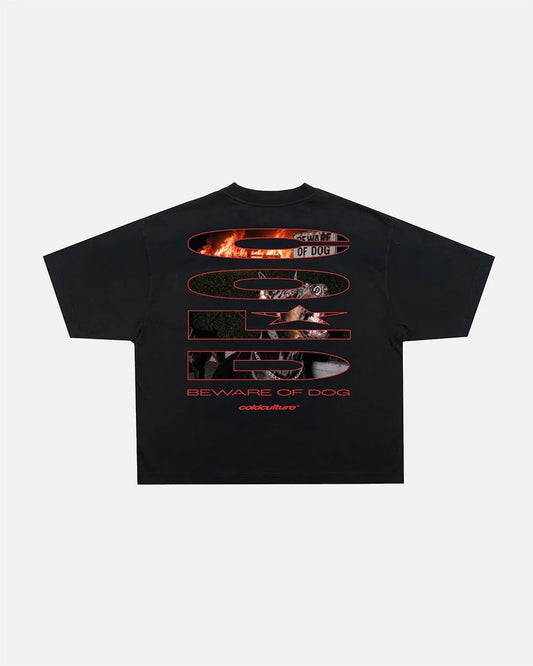 Cold Culture ghost drive tee black