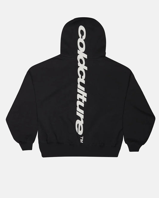 Cold Culture vertical hoodie black