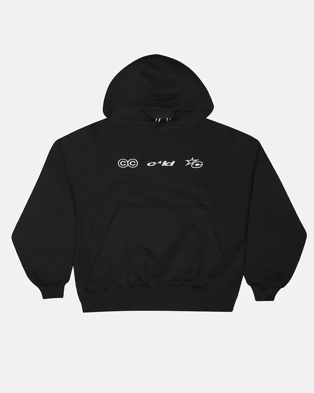 Cold Culture vertical hoodie black
