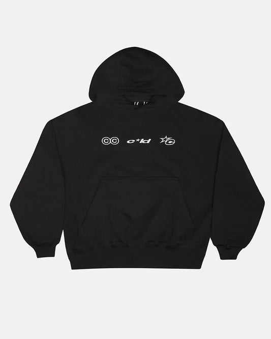 Cold Culture vertical hoodie black