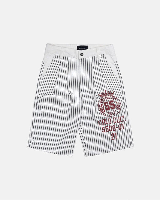 Cold Culture armed sailor v2 shorts white