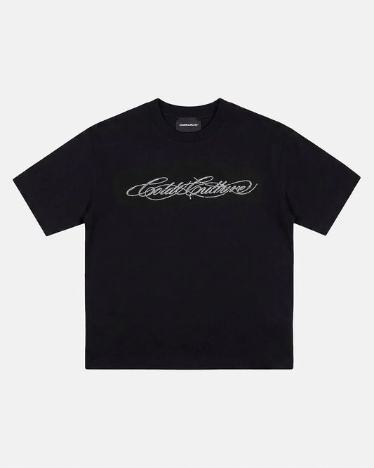 Cold Culture bling tee black