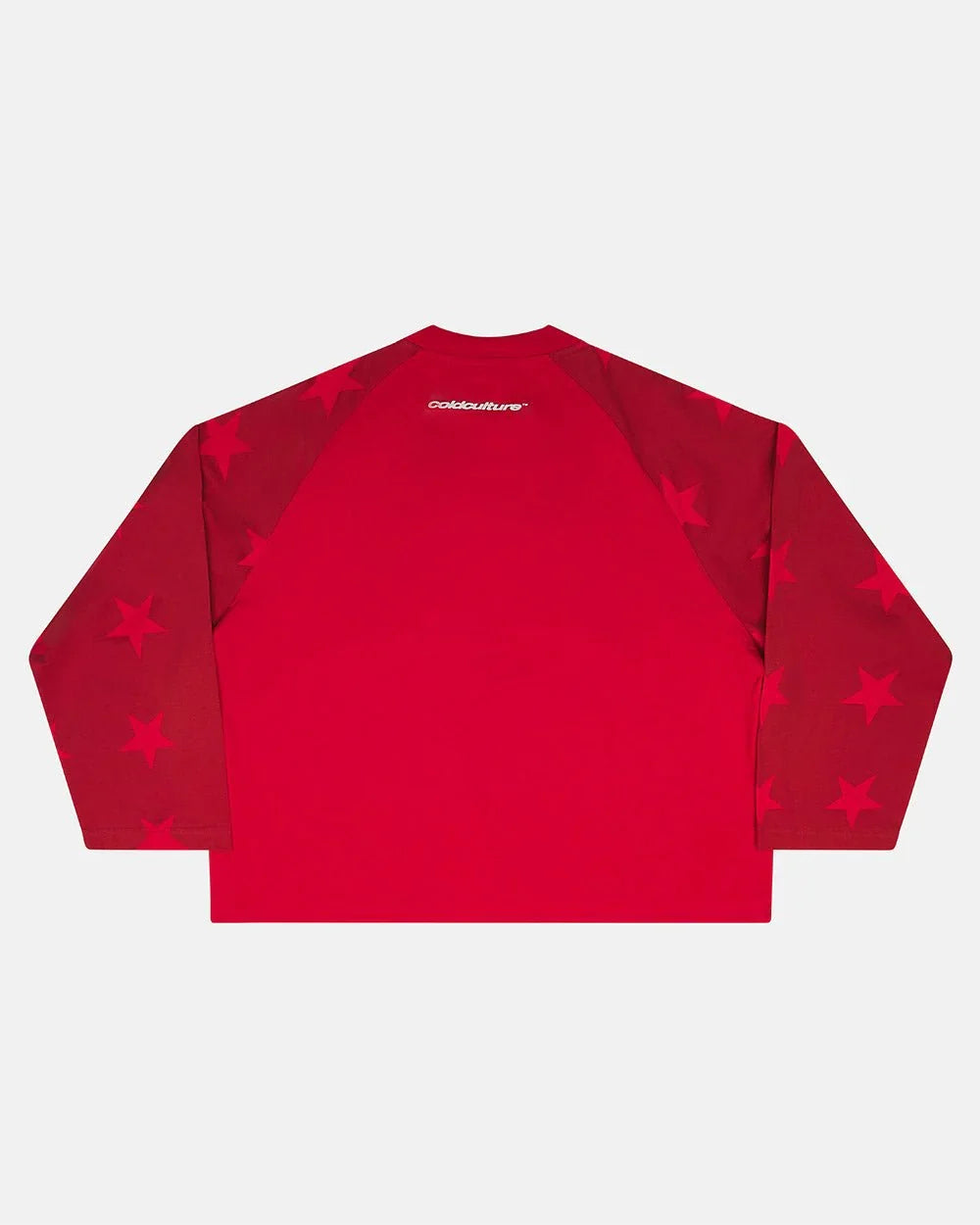 Cold Culture constellation long sleeve red & burgundy