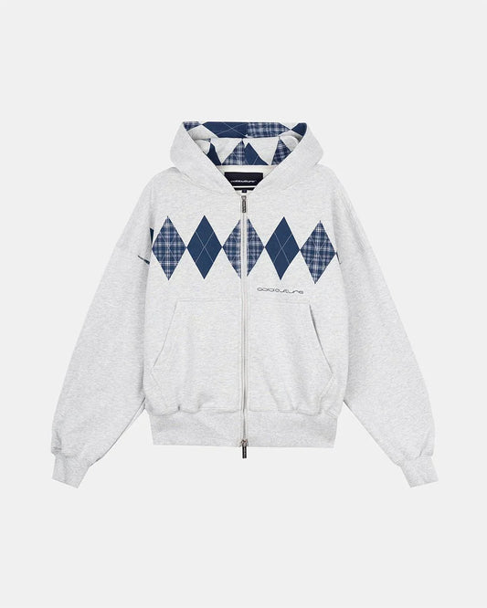 Cold Culture decade zip hoodie heather grey