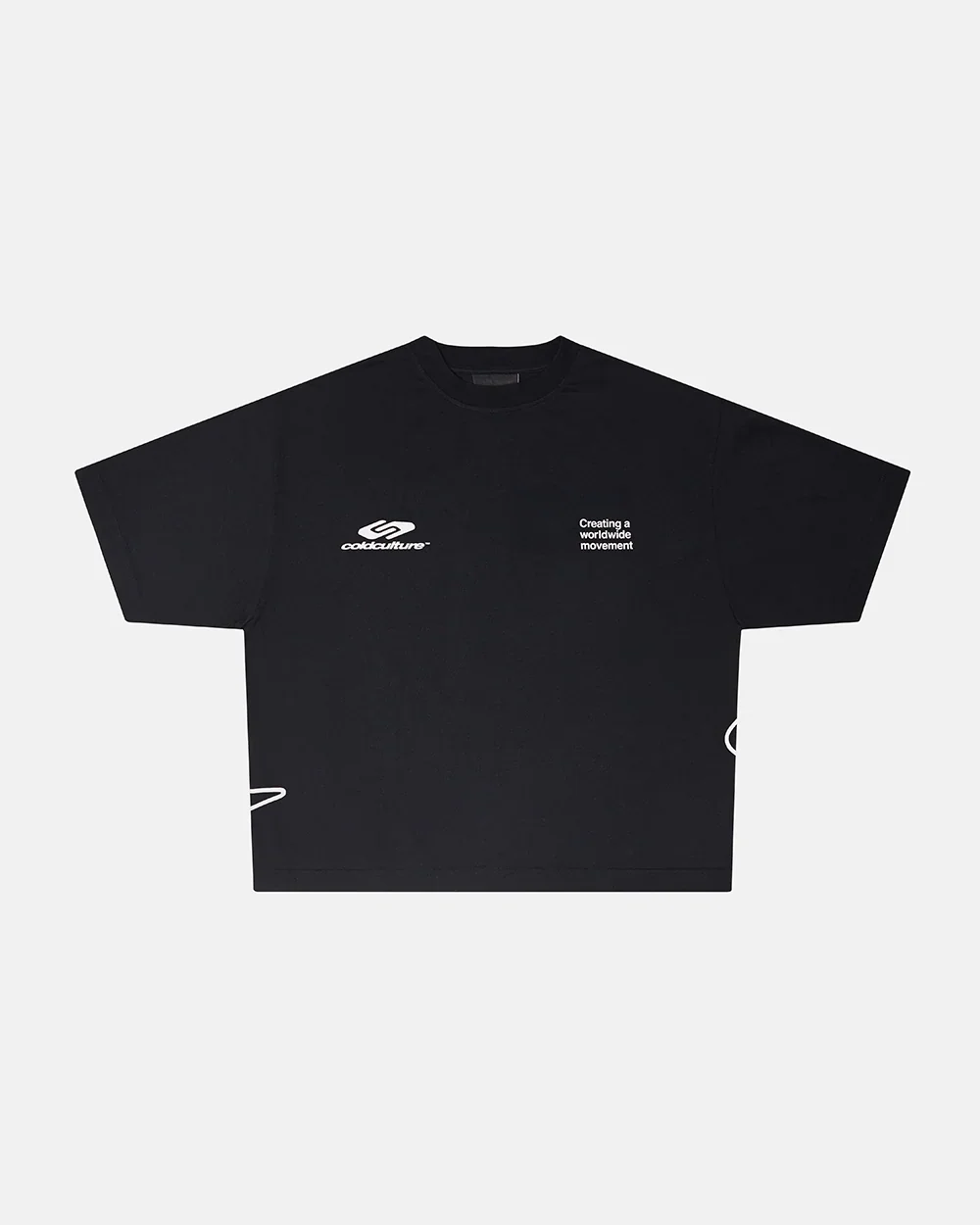 Cold Culture defense tee black