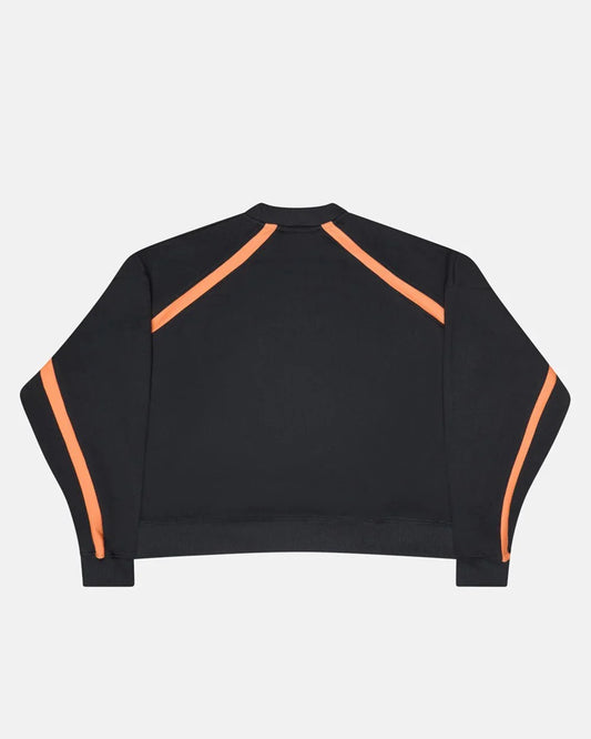 Cold Culture detailed crewneck black