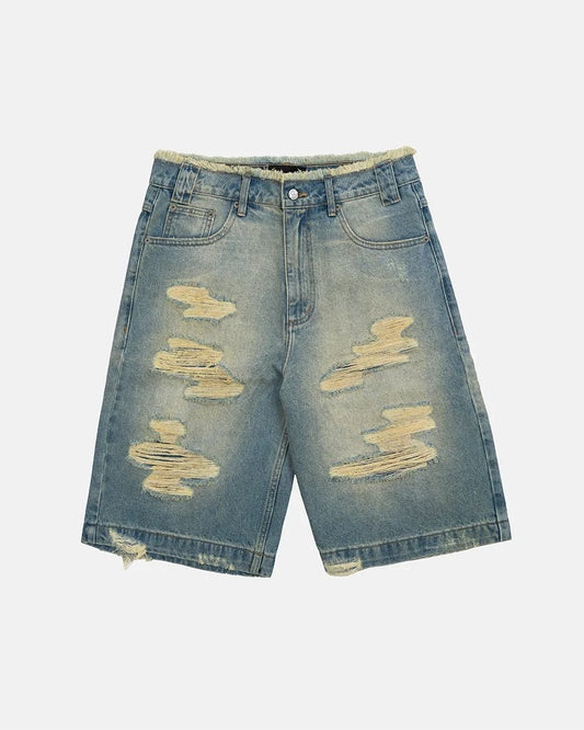 Cold Culture disrupt shorts light blue