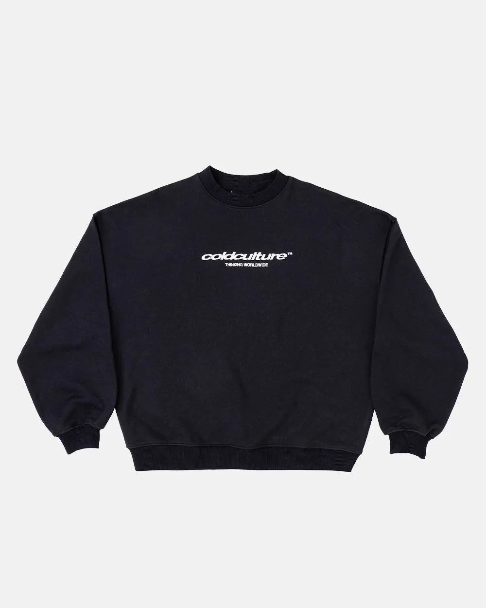 Cold Culture essential crewneck black