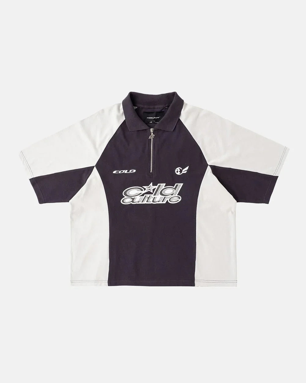 Cold Culture extreme polo iron grey