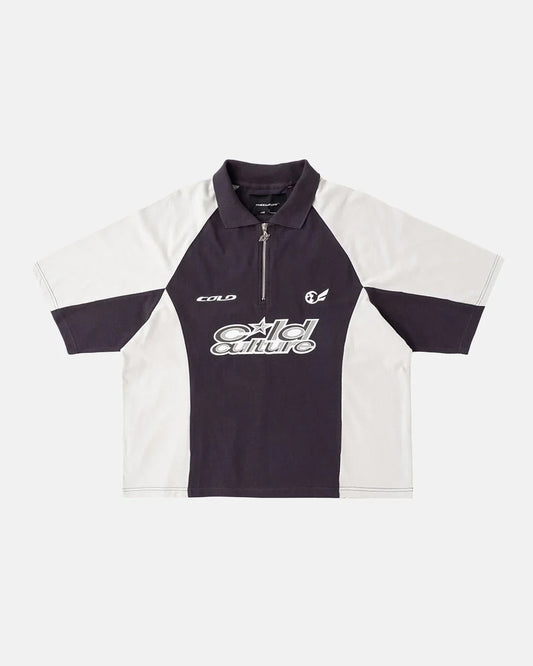 Cold Culture extreme polo iron grey