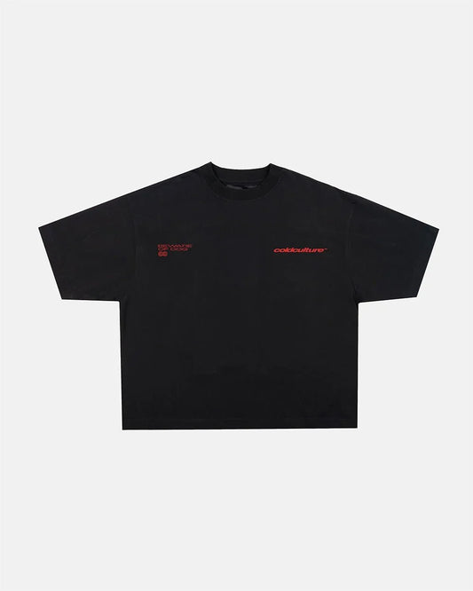 Cold Culture ghost drive tee black