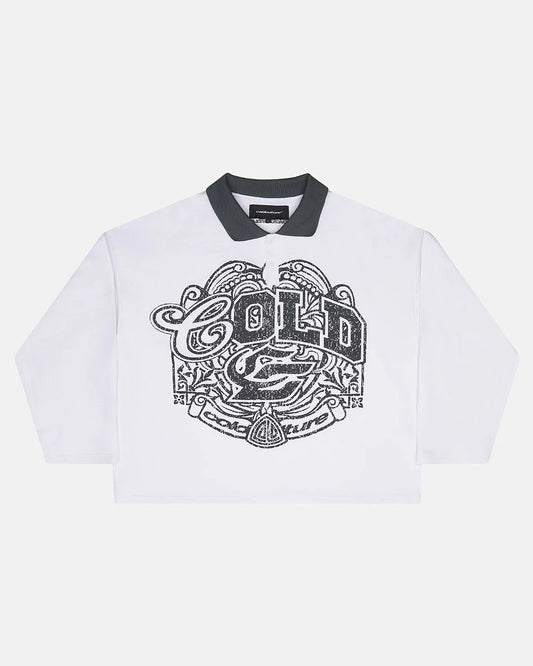 Cold Culture good boy polo white