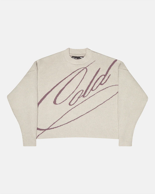 Cold Culture grubby knit grey
