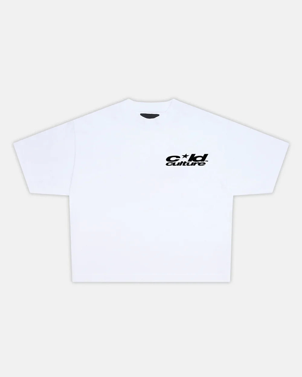 Cold Culture heart ashtray tee white