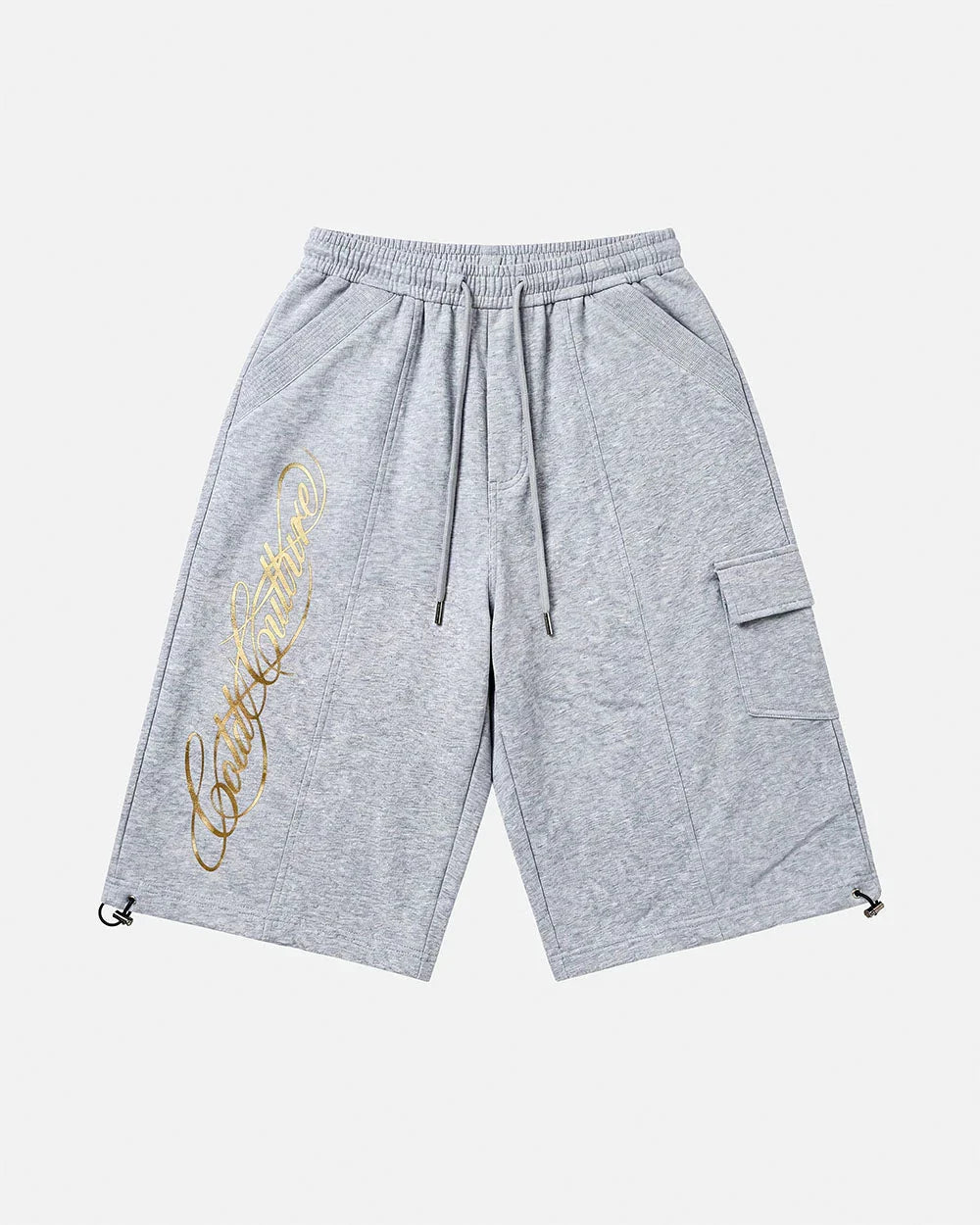 Cold Culture icon short heather grey