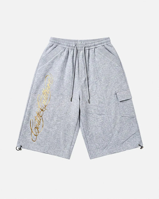 Cold Culture icon short heather grey