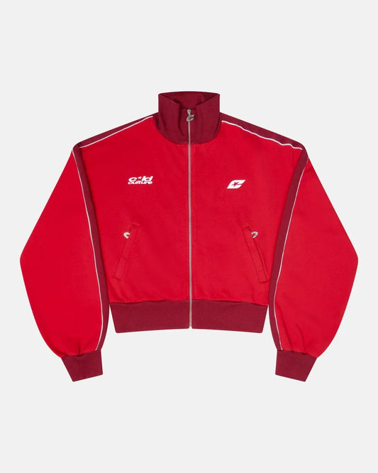 Cold Culture jet lag jacket red