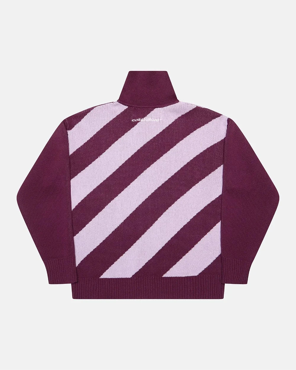 Cold Culture lines fusion knit pink & purple