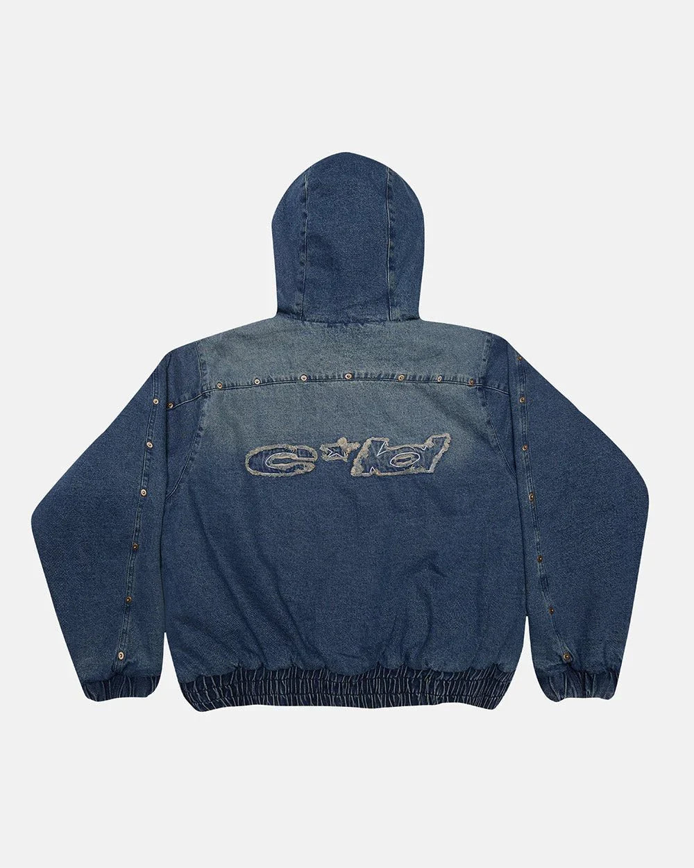 Cold Culture mike hooded jacket denim