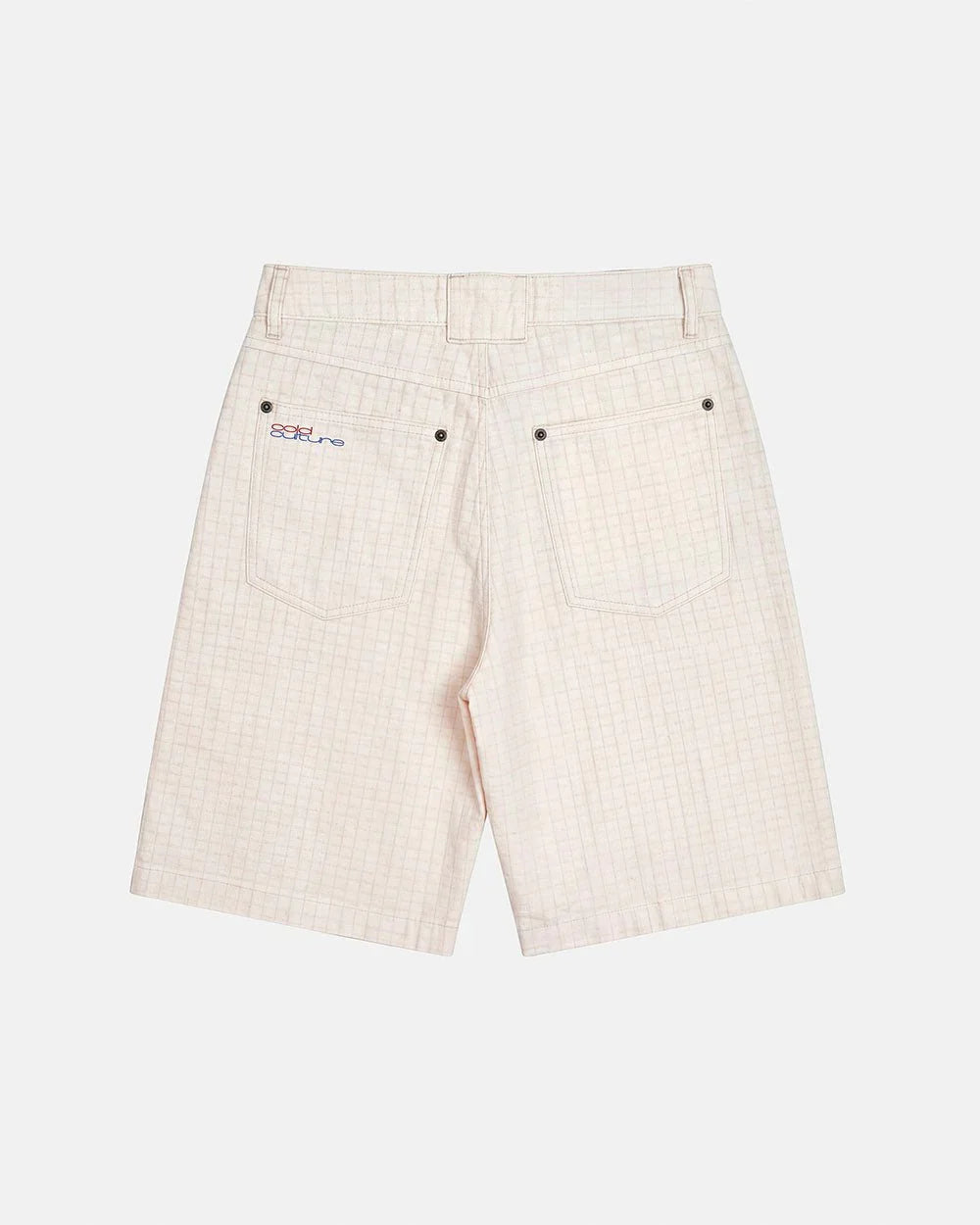 Cold Culture needle punch short white