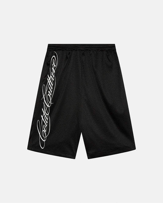 Cold Culture riot mesh short black
