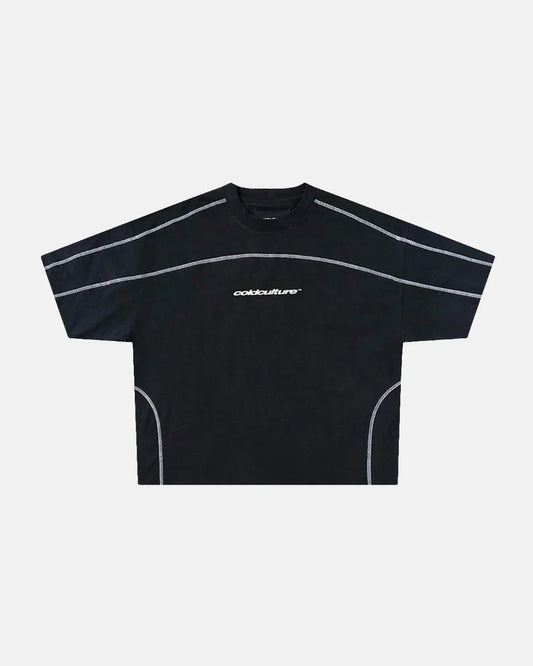 Cold Culture roller tee black