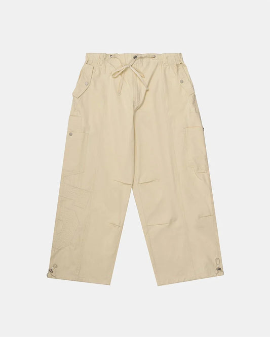 Cold Culture solid cargo pants white