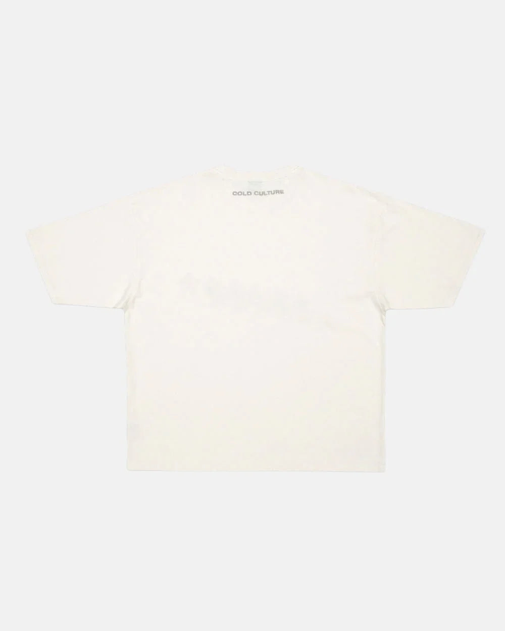 Cold Culture stars tee ivory white