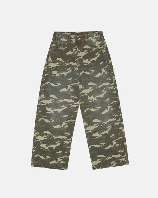Cold Culture studs pants camo