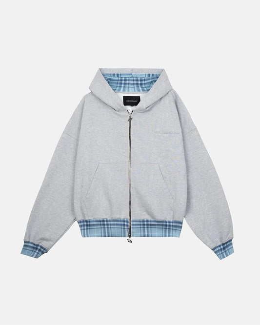 Cold Culture take a peak zip hoodie heather grey