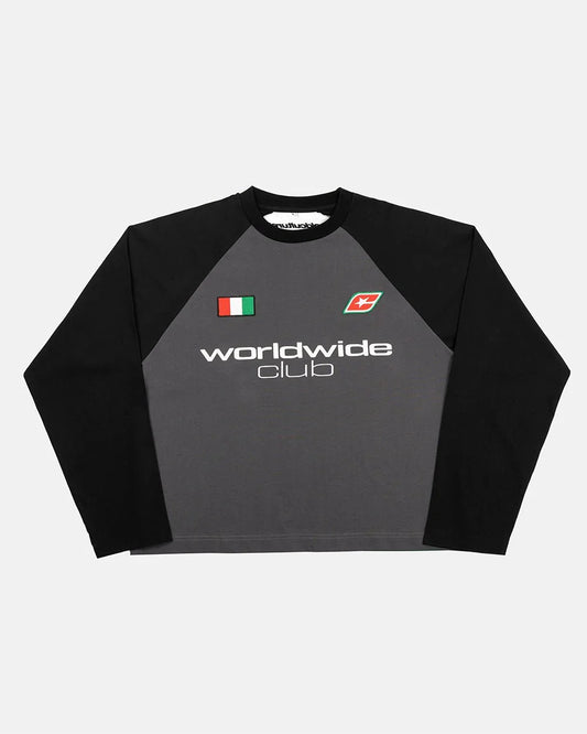 Cold Culture tricolore long sleeve black
